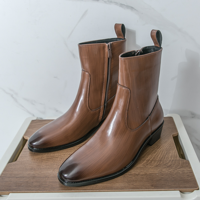 클래식 편안한 앵클 부츠 패션 남성 캐주얼 가죽 첼시  - Espadrille Slip On 리뷰 및 가격
