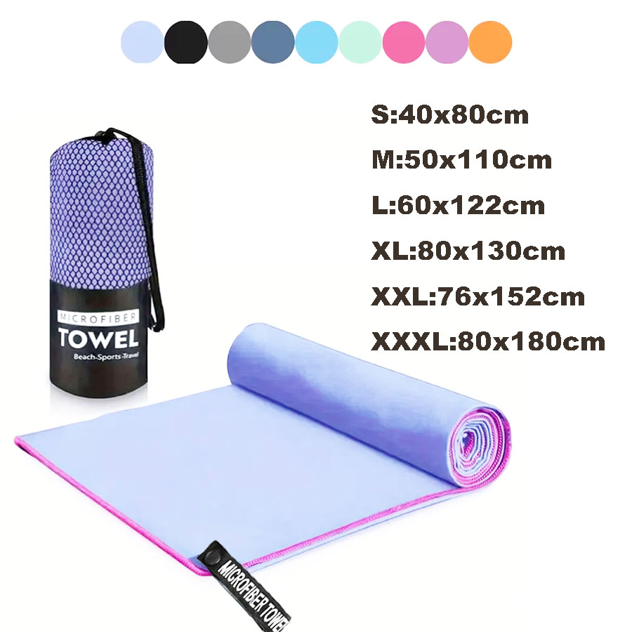 빠른 건조 스포츠 타월 수영 체육관 피트니스 빠른 흡수 - Beach Towel Large 리뷰 및 가격