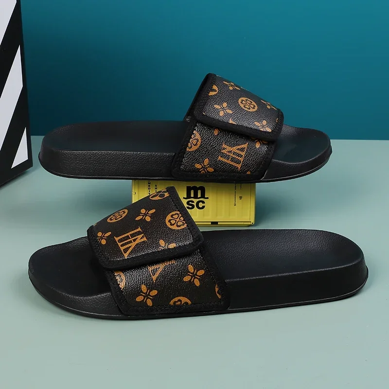 남성용 천연 가죽 샌들, 편안한 남성용 실내 슬리퍼,  - Flip Flop Leather Men 리뷰 및 가격