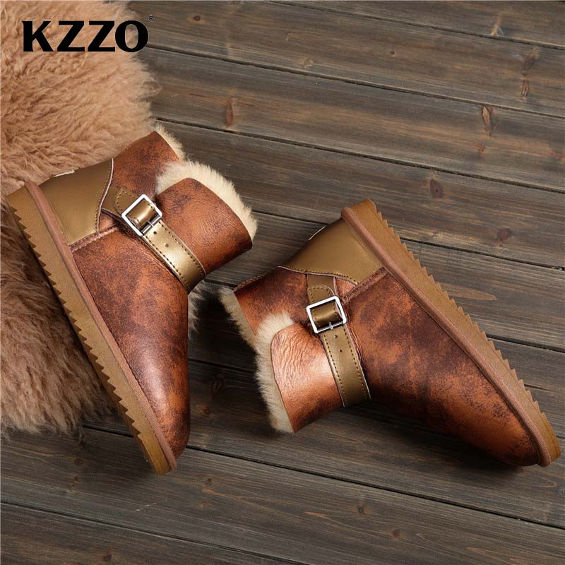 KZZO 2025 신사복 캐주얼 진짜 양피 가죽 겨울  - Espadrille Slip On 리뷰 및 가격