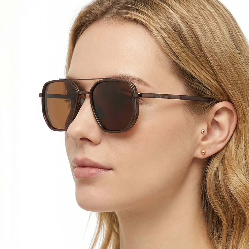 신형 파일럿 편광 선글라스 남녀 공용 클래식 폴리곤 드 - Sunglasses Aviator Polarized 리뷰 및 가격